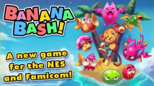 前《押忍！戰鬥！應援團》團隊開發新作《Banana Bash!》在紅白機上耍猴戲！