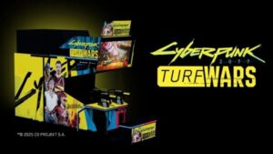 《電馭叛客 2077》街機登場！大型電玩《Turf Wars》槍戰開打